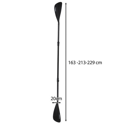 Trizand 4-piece adjustable paddle 229cm 2in1