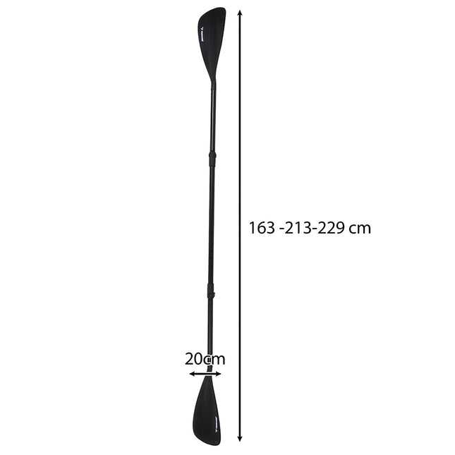 Wiosło Trizand 4-częściowe regulowane 229cm 2w1