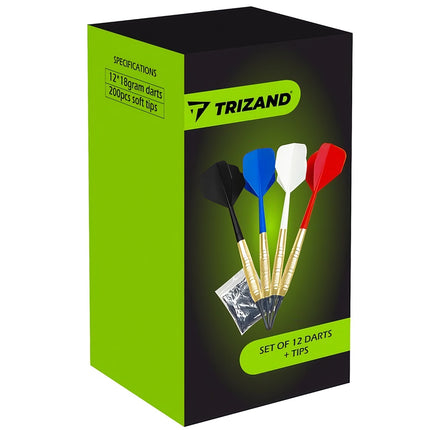 Trizand Shafts Darts Darts Darts Set of 12 Darts 212 pcs.