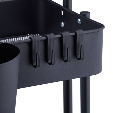 Trolley with 3 shelves