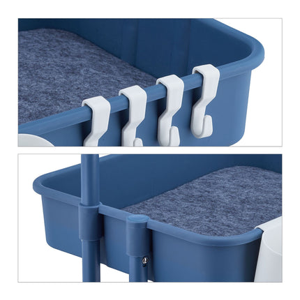 Trolley with 3 shelves