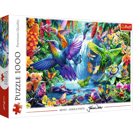 Tropical Hummingbirds Puzzle, 1000 Pieces for Adults