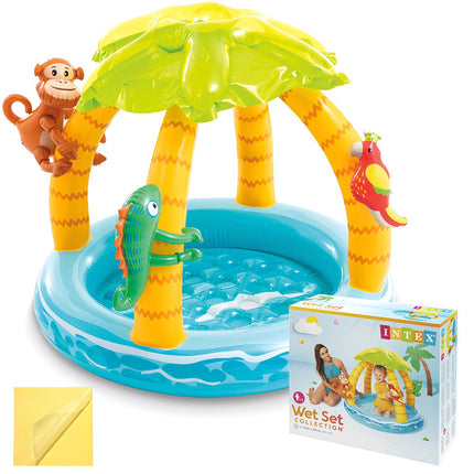 Tropical Island Baby Pool