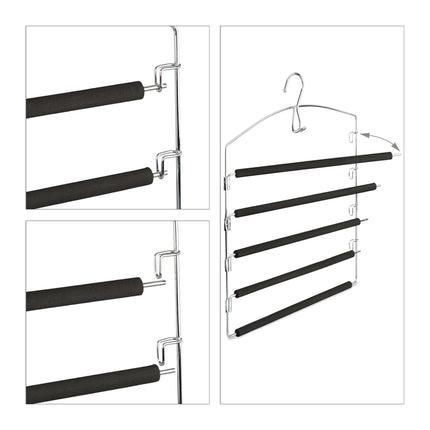 Trouser hanger 1s/3s pack