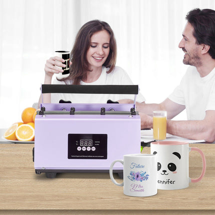 Tumbler Heat Press for 11-30 Oz Mugs, Touchscreen