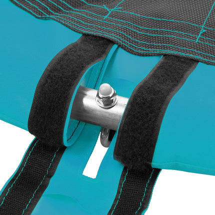 Turquoise Saucer Swing, Outdoor Kids Play Seat