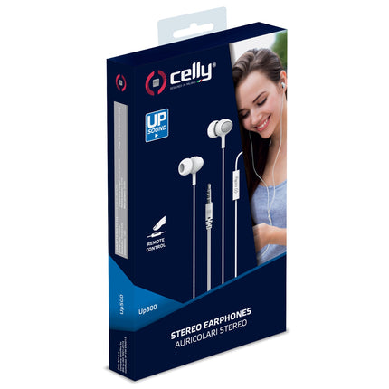 UP500 Stereo Headset In-ear White