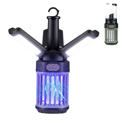 USB-C Rechargeable Bug Zapper Lantern, IPX6 Waterproof
