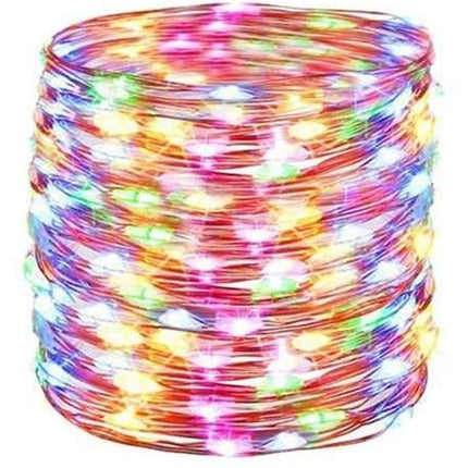 USB Christmas lights - wires 300 LED multicolor