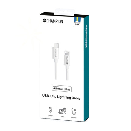 USB-C to Lightning Cable 2m White