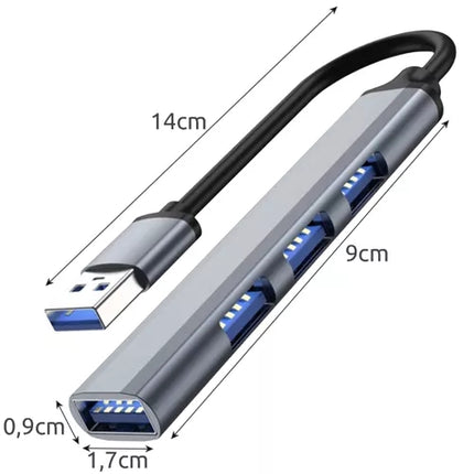 USB HUB - 1 port 3.0 + 3 ports 2.0 Izoxis 23316