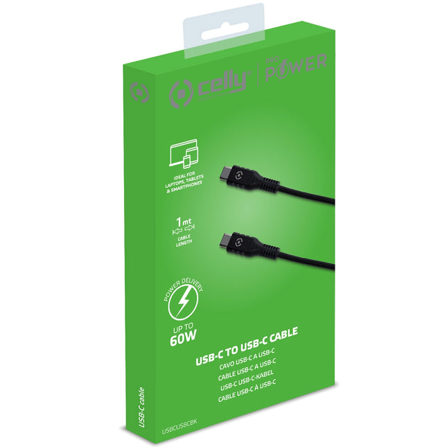 USB-PD USB-C - USB-C Cable 60W 1m