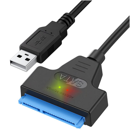 USB to SATA 3.0 Adapter, 2.5" HDD/SSD, Plug & Play