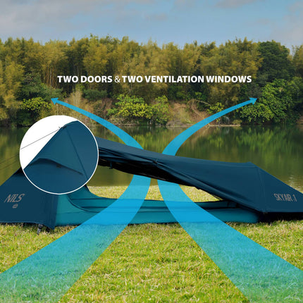 Ultra Light 1-Person Tent, Blue
