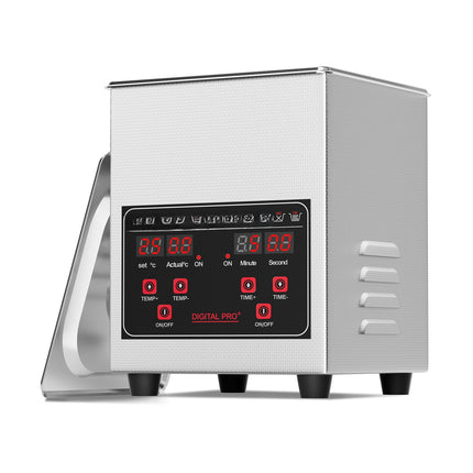 Ultrasonic Cleaner 1.3L, 40kHz, Timer and Heater