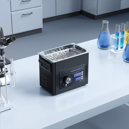 Ultrasonic Cleaner 3L, Stainless Steel, 40kHz Timer