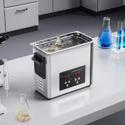Ultrasonic Cleaner 6L, 40kHz, Digital Timer, Basket