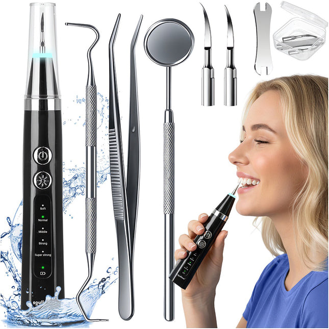 Ultrasonic Dental Scaler, 5 Modes, LED, Tartar Removal