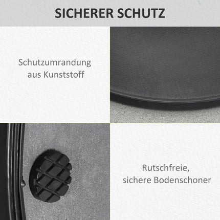 Round umbrella stand in steel 20 Kg – Parasol base
