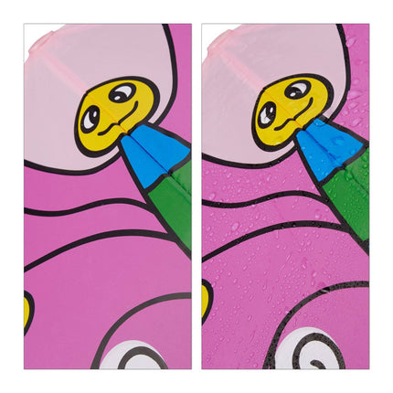 Umbrella for children with 3D motifs