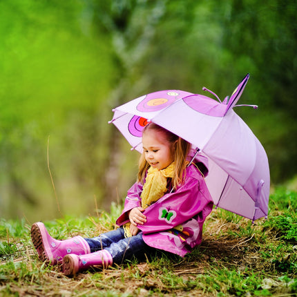 Umbrella for children with 3D motifs