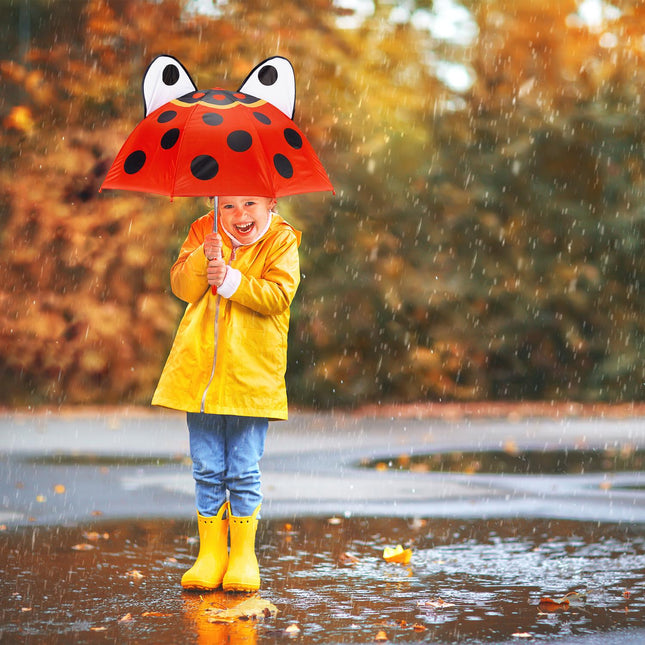 Umbrella for children with 3D motifs