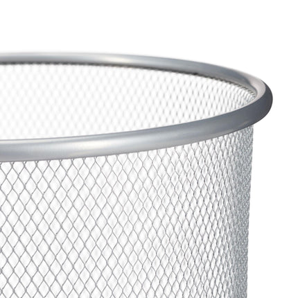 Umbrella stand made of wire mesh