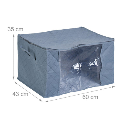 Under-Bed Storage Bags with Handles, Set of 6