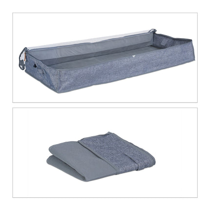 Underbed Storage Bags, Foldable with Zipper, 3-Pack