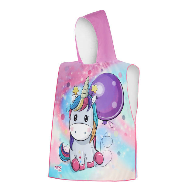 Unicorn Poncho Towel for Kids – Soft, Quick-Dry