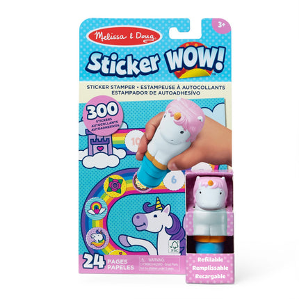 Unicorn Sticker Activity Pad Set for Creative Fun
