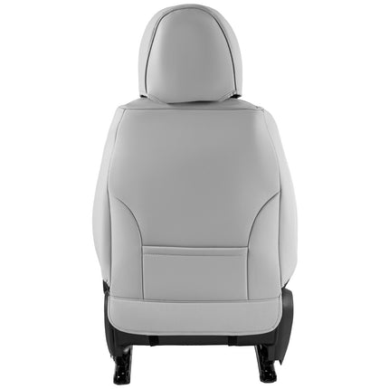 Universal Car Seat Covers, 13-Piece Faux Leather, Airbag Compatible