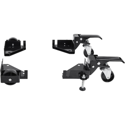 Universal Mobile Base Stand, 400 lb, Adjustable, Swivel Wheels