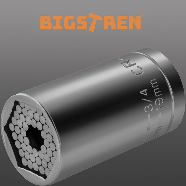 Universal socket - socket wrench 7-19mm