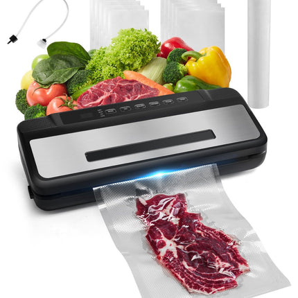 Vacuum Sealer Machine 80kPa 120W, Built-In Cutter Kit