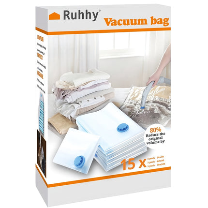 Vacuum bag set of 15 pieces. Ruhhy 22129