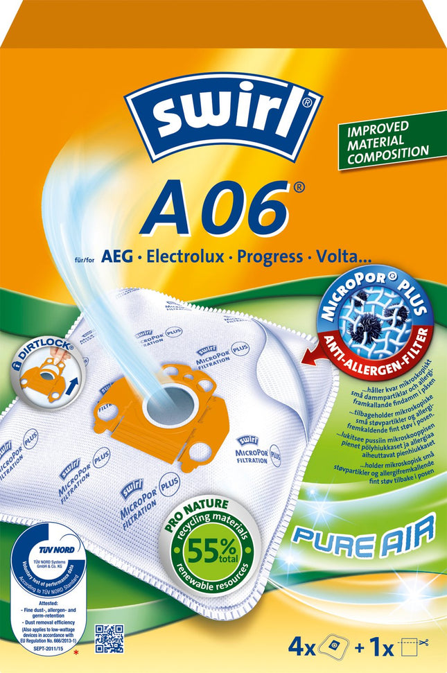 Vacuum cleaner bags A06 OBS 3X4PCS 3PCS DFP