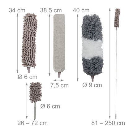 Vacuum cleaner set with 4 accessories