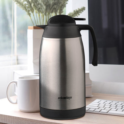 Vacuum jug in stainless steel 2.1 liters