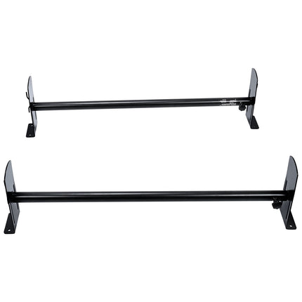Van Roof Ladder Rack, 2 Bars, 500 lb, 35.8–52.4 in