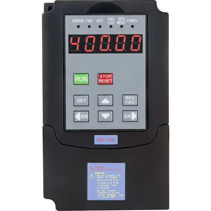 Variable Frequency Drive 5.5kW 220V, 1-3 Phase In, 3-Phase Out
