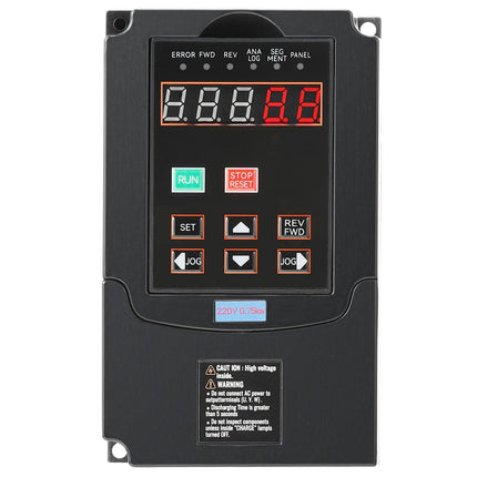 Variable Frequency Drive VFD 1HP 220V, 0-400Hz