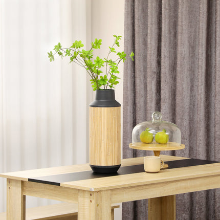 Flower vase in metal, non-slip, country style, 42 Cm