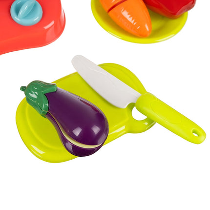 Vegetables and fruits for cutting with a basket 22877