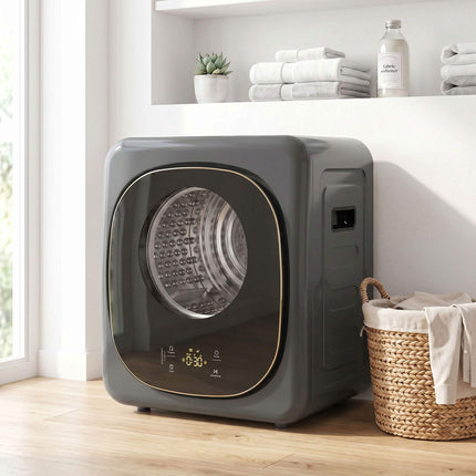 Vented Clothes Dryer, 4 kg Compact, 5 Modes, Timer