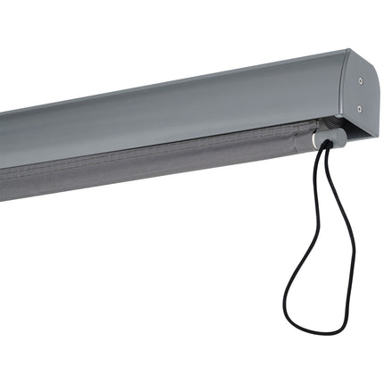 Vertical Balcony Awning, Grey, 140x200 cm, Wind protection