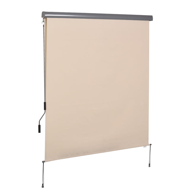 Balcony Awning Privacy screen, Hand crank, 160x250 cm