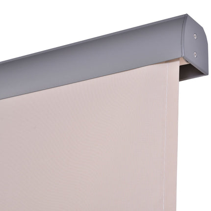 Vertical Awning, Wind & Privacy Screen, 140x250cm Cream