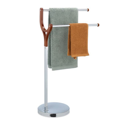 Vertical towel rail