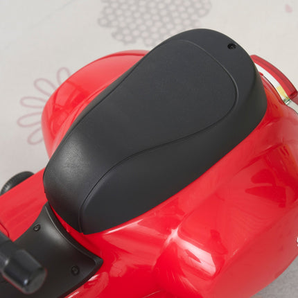 Electric children's motorcycle with LED light, 18-36 months